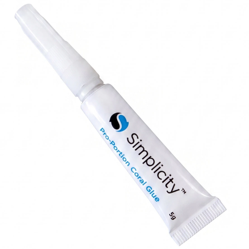 Coral Pro-Portion Gel Glue (Pack of 5 5g Tubes, Total 25g)